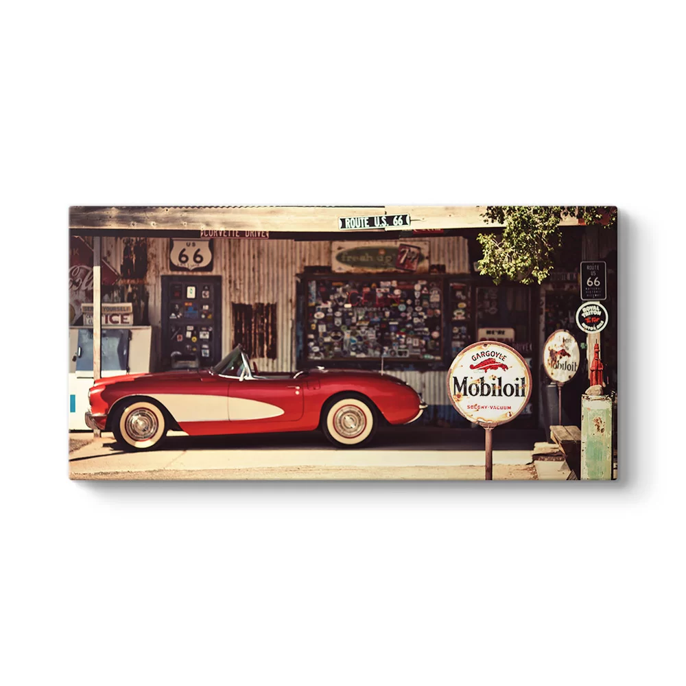 Mobil Oil Tablosu - Model 5